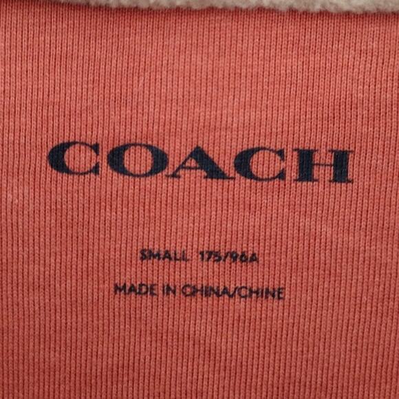 Coach | Fleece Popover Quarter-Button Long Sleeve Top & Jogger Pants Track Set - Picture 7 of 16